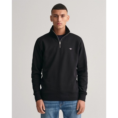 Gant Блуза Gant Shield Half-Zip Sweatshirt - Black 005