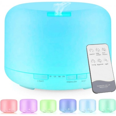 HomePro HP-3477 Aroma difuzér 7 světel bílá 300 ml