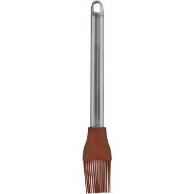 Mašlovačka silikon/nerez 26 cm LUXY hnědá