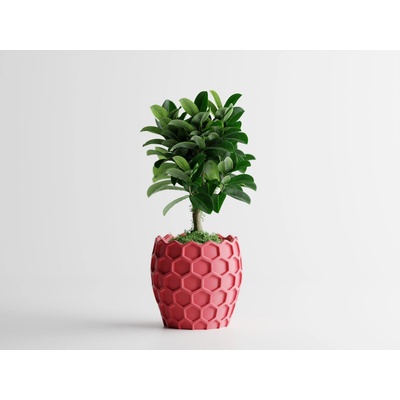 Кашпа Beehavia Малка, 151x151xH146мм- Розова