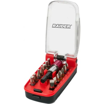 Raider Power Tools Накрайници и магнитен държач 1/4" 15 бр. комплект raider 158903