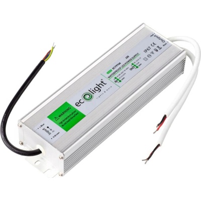 ECOLIGHT Hermetický napájecí zdroj - 12V - 16A - 200W EC79766