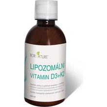 Bornature Lipozomální Vitamin D3+K2 300 ml