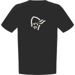 Norrøna Мъжка тениска Norrøna /29 Cotton Viking T-Shirt - Caviar / Snowdrop - размер XL (016-8193-0914)