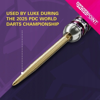 steel Target Swiss SLK zlaté, 42mm - 3ks