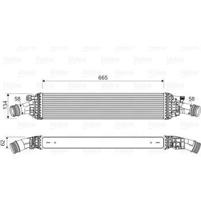 Chladič turba VALEO 818601