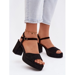 Step in style Дамски сандали с ток модел 226333 Step in style