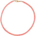 Dannyra Нежно колие от малки розови коралчета Dannyra Jewels