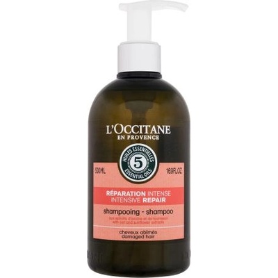 L'Occitane Aromachology Intensive Repair 500 ml регенериращ шампоан за изтощена коса за жени