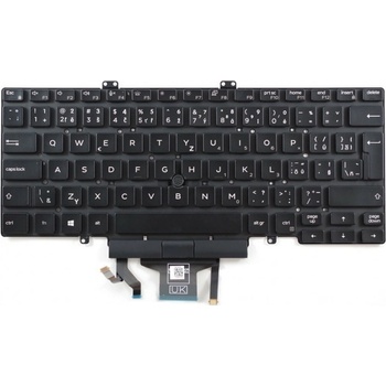 DeTech Klávesnice pro notebook Dell 7400, CZ