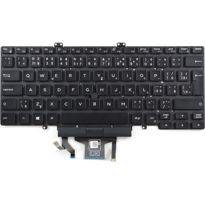 DeTech Klávesnice pro notebook Dell 7400, CZ