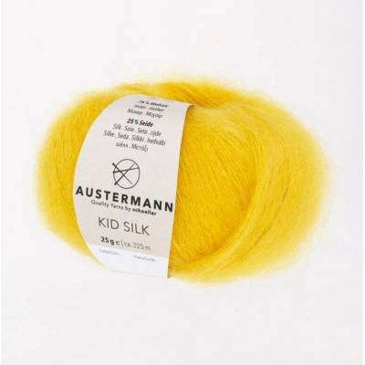 Pletací příze Austermann Kid Silk Barva: 41 GELB