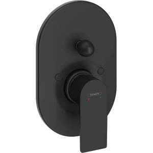Hansgrohe Rebris E - Смесител за вградена вана, с тяло, черен мат 72458670 (72458670)