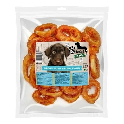 MR. PRETZEL Krúžky z kurčaťa a ryby 500 g