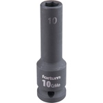 Fortum машинна (ударна) муфа 1/2", 10 mm, L 78 mm, почернена, FORTUM