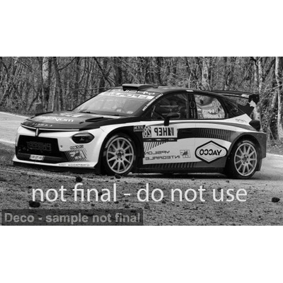 IXO Lancia Ypsilon HF Rally2 Rally Croatia 2026 #29 Rossel Dunand 1:43