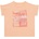 GUESS Тениска с къс ръкав в прасковен цвят за момиче Guess с детайли и надписи