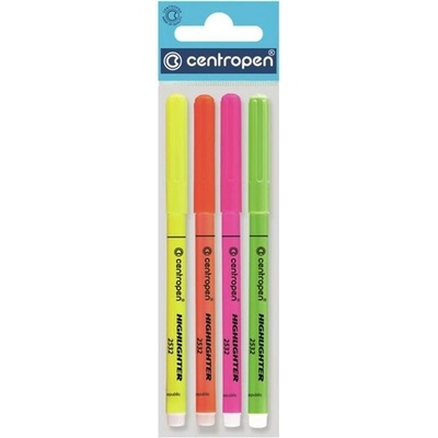Zvýrazňovač CENTROPEN 8552 1-46 mm sada 4 farieb