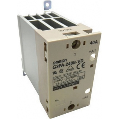 OMRON Relé G3PA-240B-VD DC5-24 BY OMZ G3PA4002D