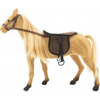 Teddies Kůň velký s doplňky fliška