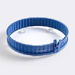 coox 26 см синя силиконова форма за киш със стъклена основа coox