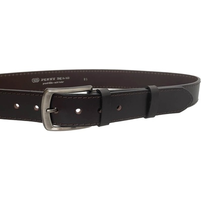 Penny Belts kožený opasek 38-1-40 hnědý