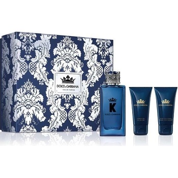 Dolce & Gabbana K EDP 100 ml + sprchový gél 50 ml + balzam po holení 50 ml darčeková sada