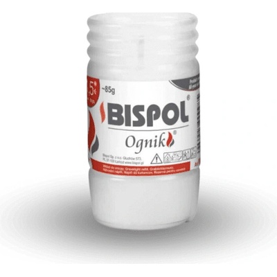BISPOL Ognik WP0, náplň do kahanca, parafínová, doba horenia 1,5 dňa, 85g