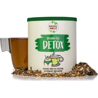 NaturalProtein Bylinný sypaný čaj Detox 100 g