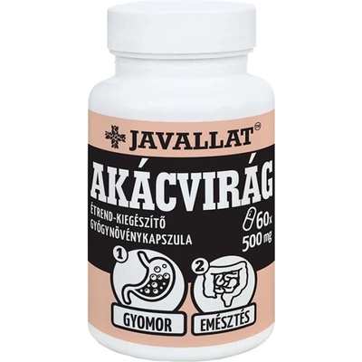 JAVALLAT Бяла акация (цвят) 60 капсули | Javallat (812030 JAV)