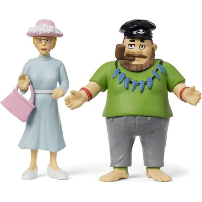 Pippi Longstocking Efraim & Miss Prysselius 10cm (18101)