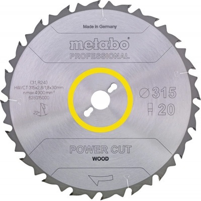 Metabo Pílový kotúč HW/CT 300x30, 28 WZ 15°