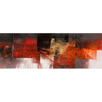 Abstraktní obraz plátno 1 150x50
