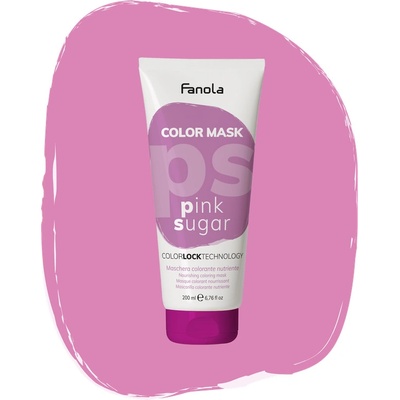 Fanola Color Mask farebné masky Pink Sugar ružová 200 ml