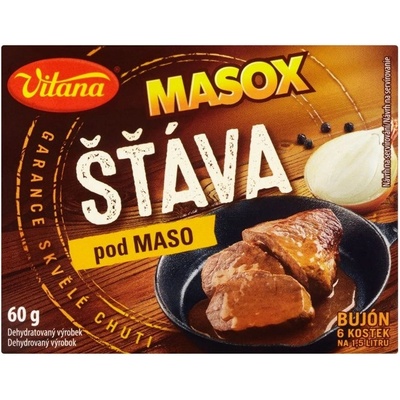 Vitana Masox šťáva pod maso bujón 6 x 10 g