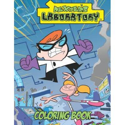 Dexter's Laboratory Coloring Book: Coloring Book for Kids and Adults with Fun, Easy, and Relaxing Coloring Pages
