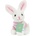 Studio Pets Плюшена играчка Studio Pets - Зайче БунБун с куфарче, паспорт и стикери, 8 cm (6533)