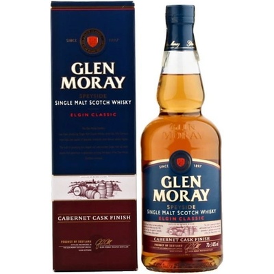 Glen Moray Cabernet Cask 40% 0,7 l (holá láhev)