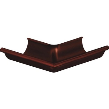 Precit Roh pre odkvapový žľab vonkajší 125 mm plech čokoládová hnedá