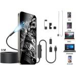  Ендоскоп камера за телефон лаптоп компютър IOS Iphone Android с 3м кабел