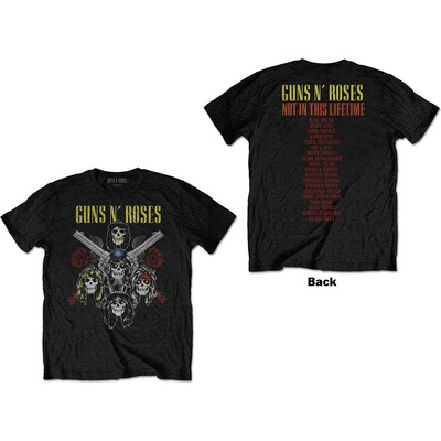 Guns N’ Roses tričko Pistols & Roses čierne
