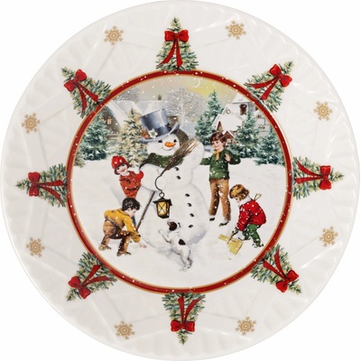 Villeroy & Boch 14-8332-3660 Mísa Toy's Fantasy Building a Snowman 25 cm