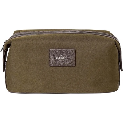 HACKETT Несесер Hackett Hemsby Canvas wash bag - Green (Khaki Green)