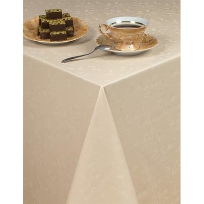 Impol Trade Obrus PVC 5656003 návin drobné kvietky hnedé 20 mx140cm