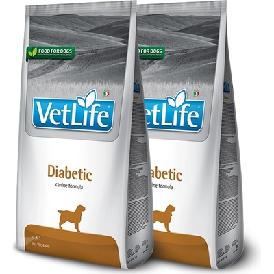 Vet Life Dog Diabetic 2 x 12 kg