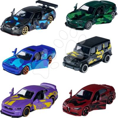 Majorette Autíčko s maskováním Limited Edition 8 kovová délka 7,5 cm se sběratelskou kartičkou – Zboží Mobilmania