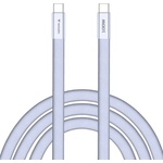 Verbatim Sync & Charge SoftTouch USB-C to C cable 100W 120 cm - Purple (30278)