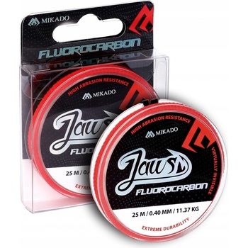 Mikado Fluorocarbon Jaws červený 25 m 0,40 mm