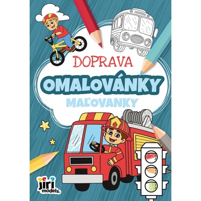 Jiri Models Omalovánky A5 Doprava