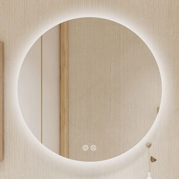 Brilagi - LED димируемо огледало с подгряване и подсветка DEMI ECO LED/12W/230V Ø 60 см IP44 (BG2890)